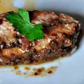 Pork with Prune Ketchup