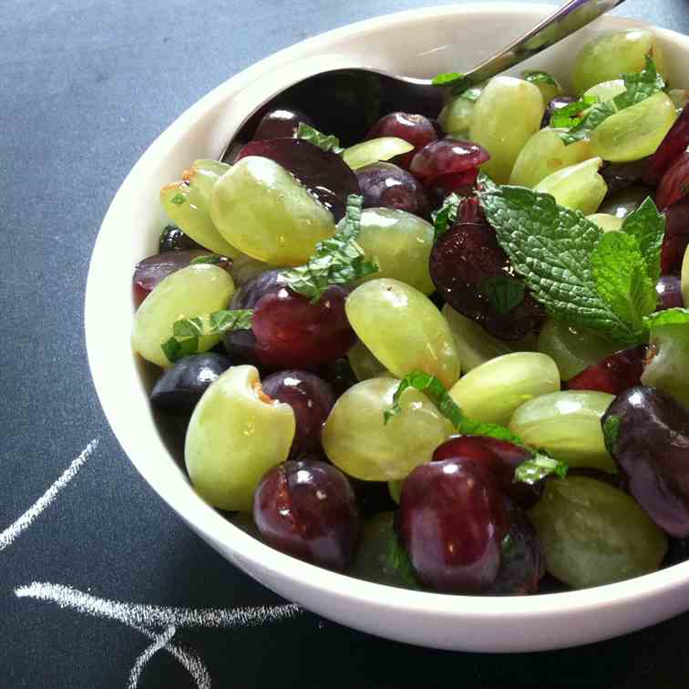 Grape Salad with Mint