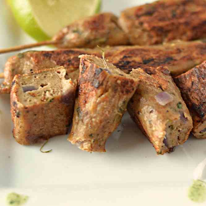 Chicken seekh Kebab without oven