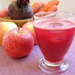 Raw raspberry cordial juice