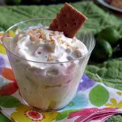 Key Lime Dip with Toasted Coconut