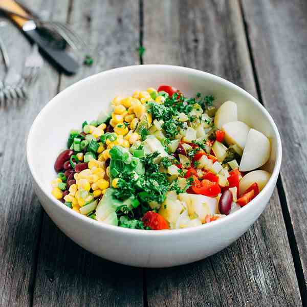 Easy Vegan Potato Salad (Oil-Free)