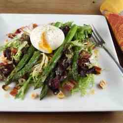 Asparagus Salad with Bacon and Eggs