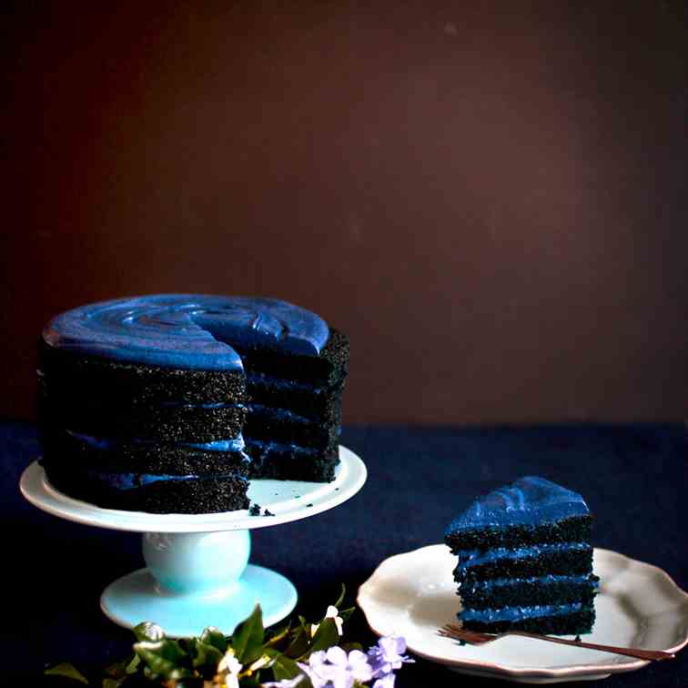The Blue Velvet Cake
