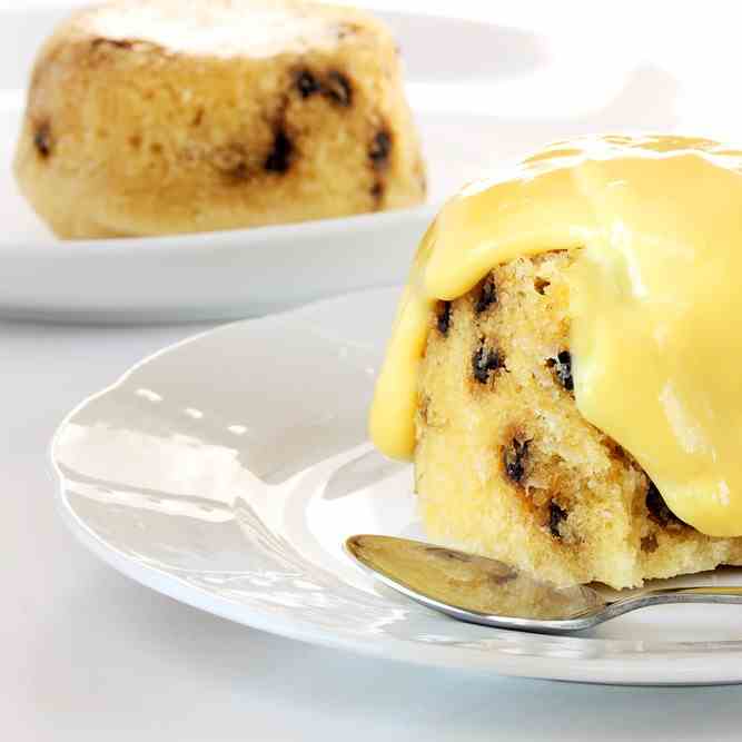 Instant Pot Spotted Dick Sponge Pudding