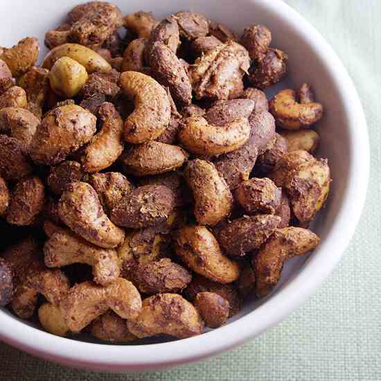 Spicy Roasted Nuts