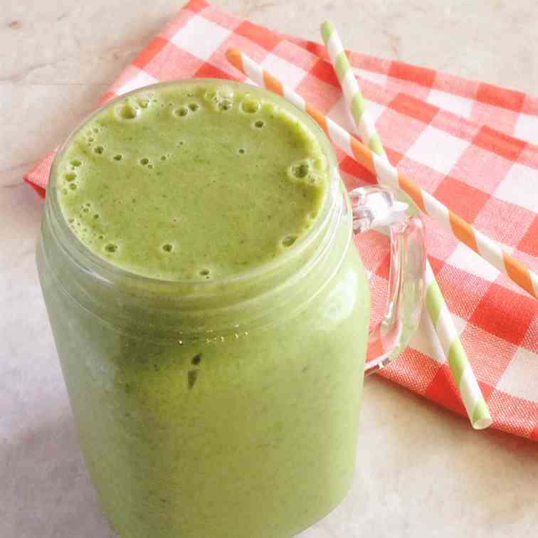 Green Smoothie with Spinach
