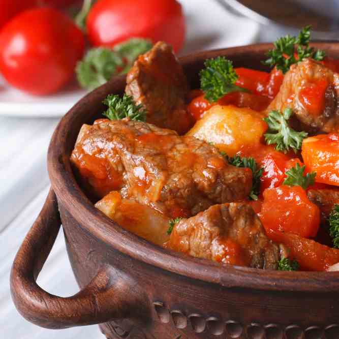 Paleo Beef and Tomato Stew