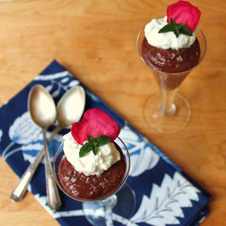 Rich Chocolate Pudding for Two