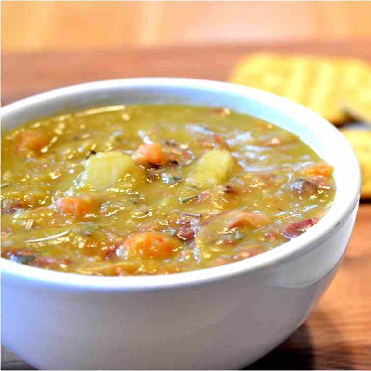 Mom's (best ever) Split Pea Soup