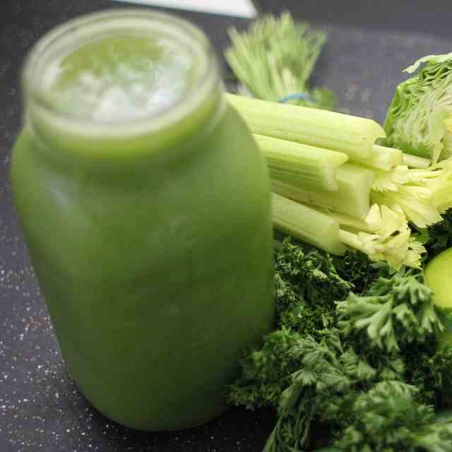 Homemade Green Juice