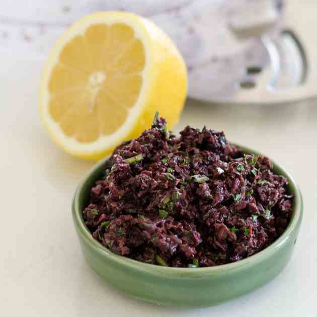 Simple Olive Tapenade