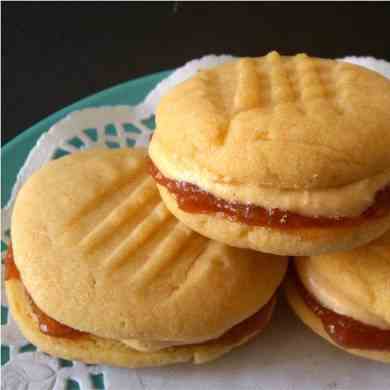 Orange Custard Cookies Recipe