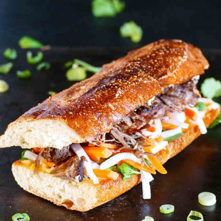Instant Pot Banh Mi - Vietnamese Sandwich