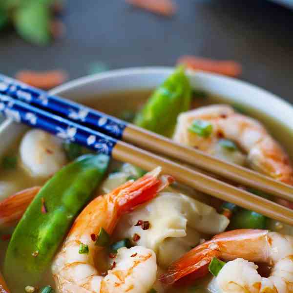 Shrimp Wonton Soup