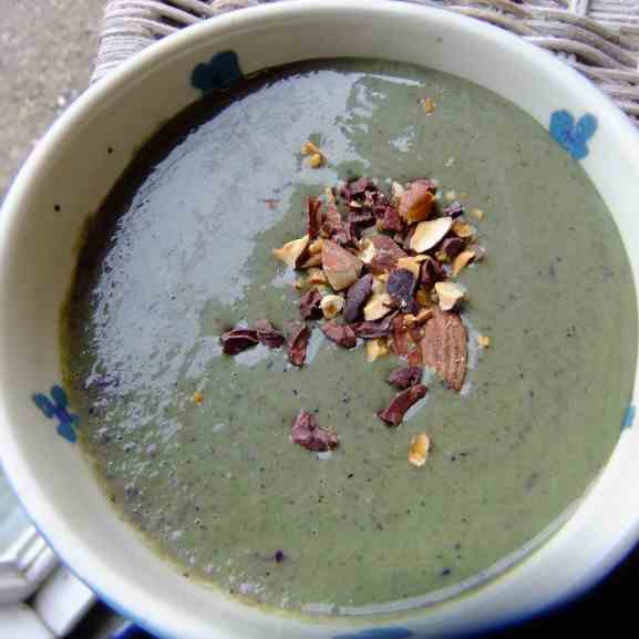 Kale and Blueberry Soup