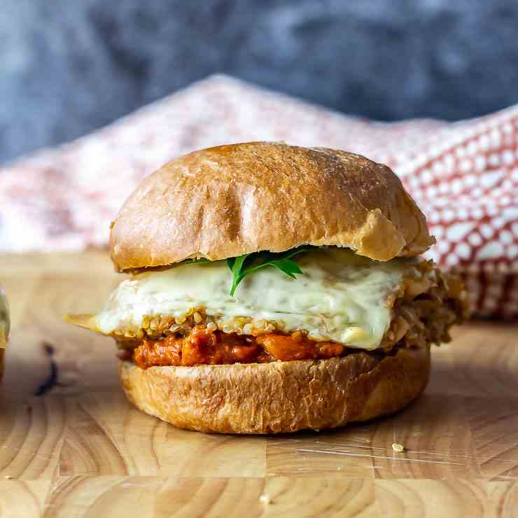 Veggie Burger with Quinoa