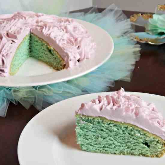 Perfect Little Tea Party Cake -vegan-