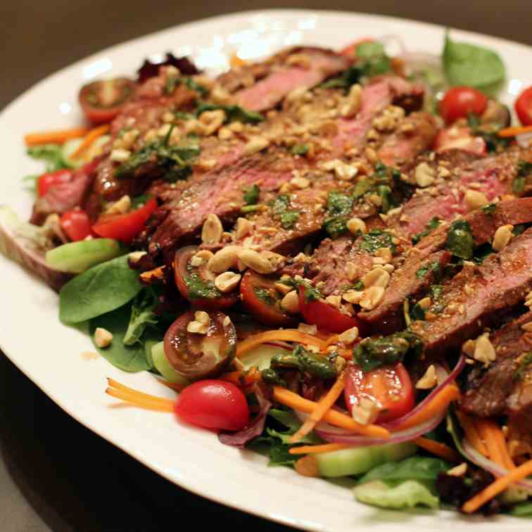 Spicy Thai Inspired Steak Salad