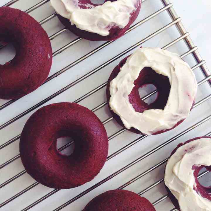 Red Velvet Doughnuts