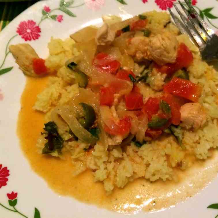 Indian Chicken Curry, Sowmya's Version