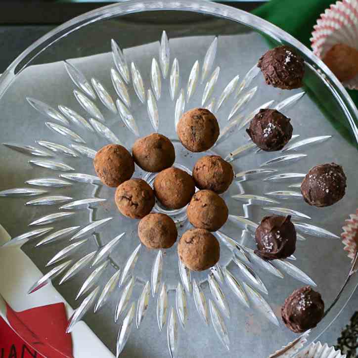 Chocolate Truffles- With Sea Salt - Cocoa