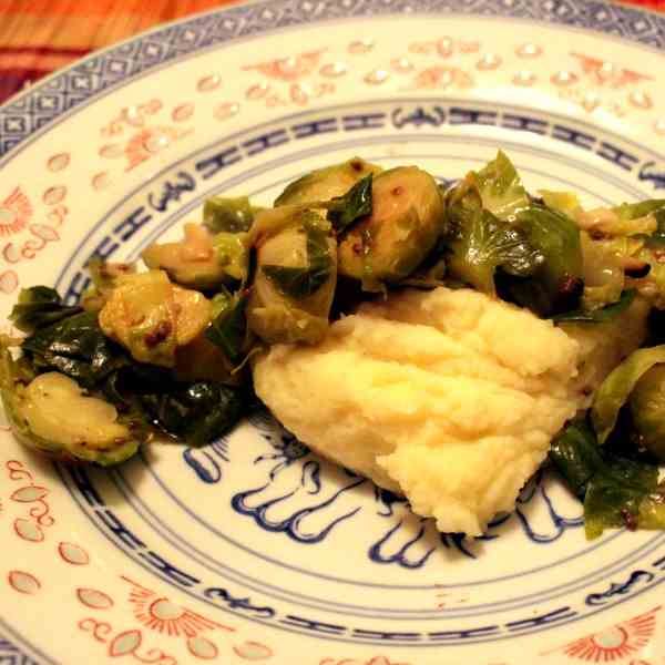 Brussels Sprout with Chia Seeds