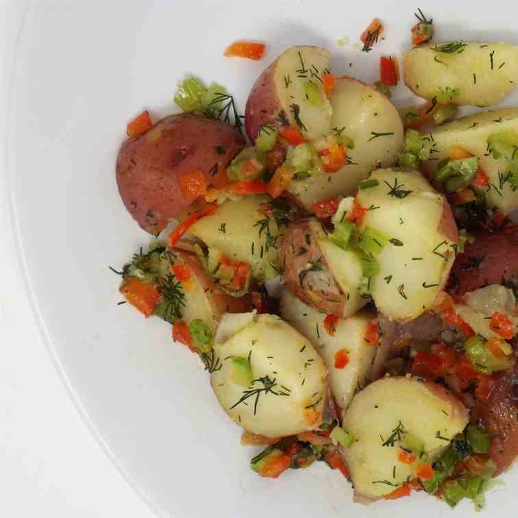 Dill Potato Salad with Dijon Vinaigrette