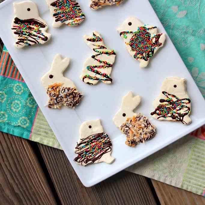 Easter Marshmallow Bunnies and Chicks