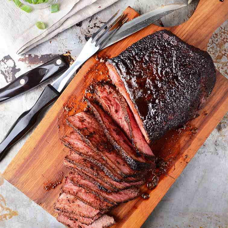 Coffee Rubbed London Broil