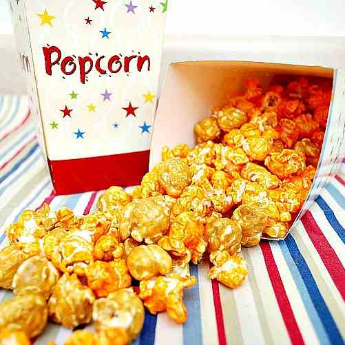 Homemade Chicago Mix Popcorn