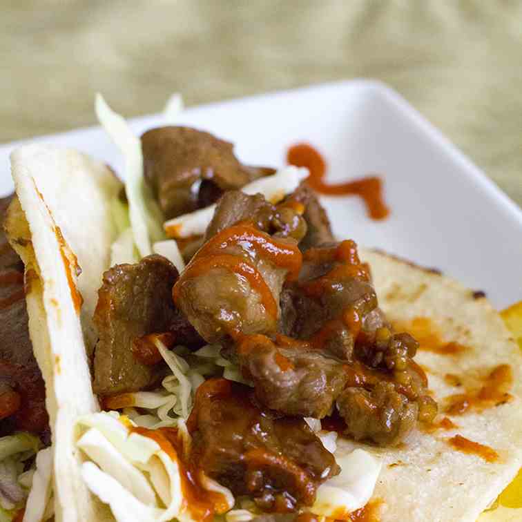Korean BBQ Tacos