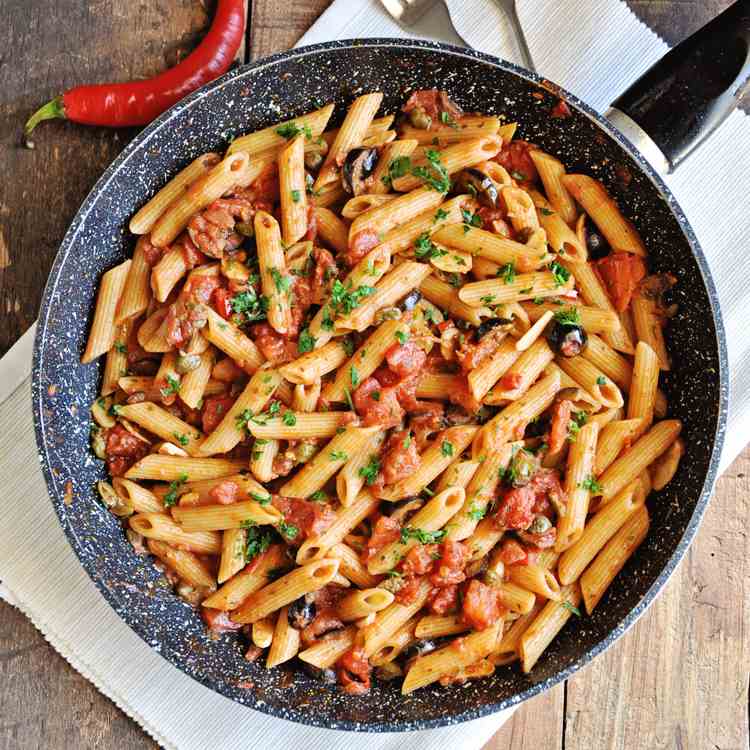Spicy Penne Pasta 