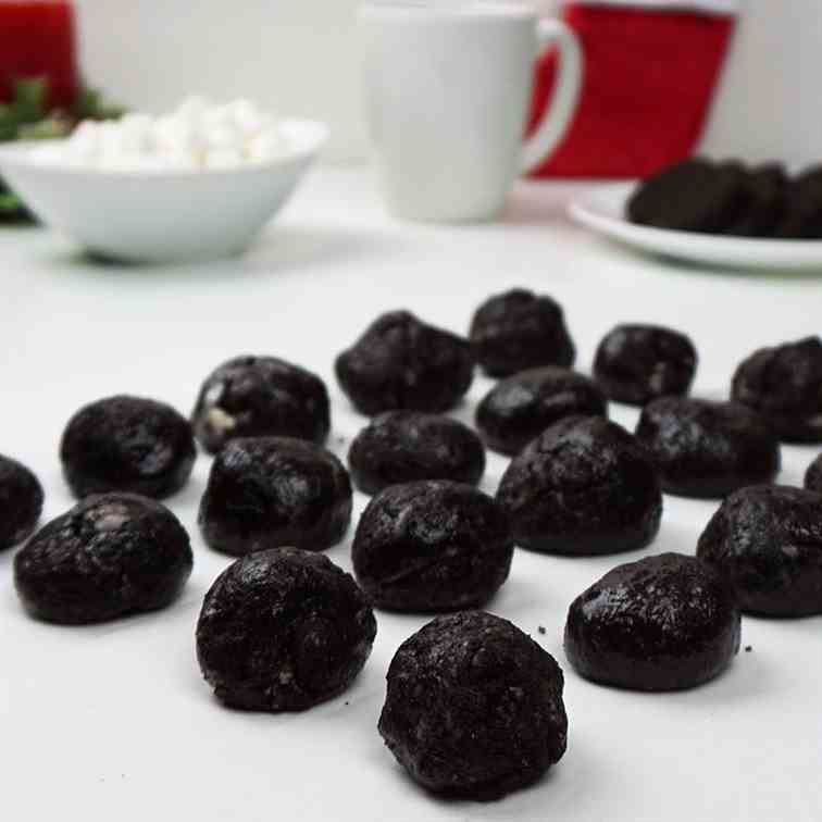 Cookies and cream -lumps of coal-