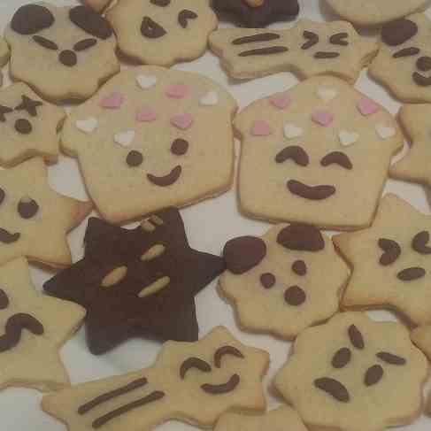 Simple happy butter cookies