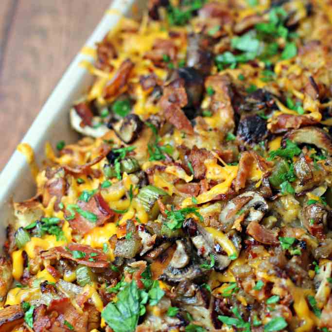 Hot and Spicy Cheesebread Stuffing