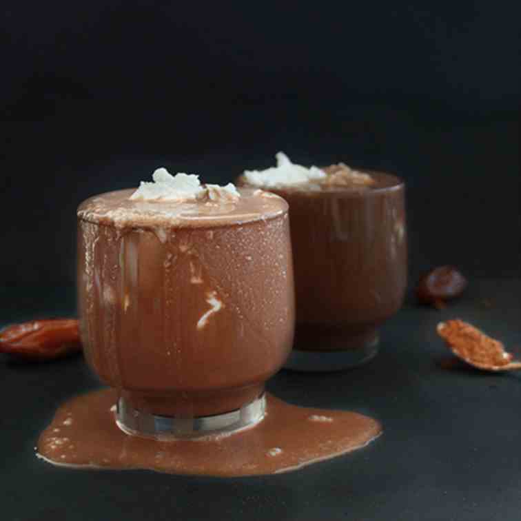 Creamy Vegan Cacao Coconut Drink