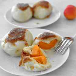 Potato Dumplings with Apricots
