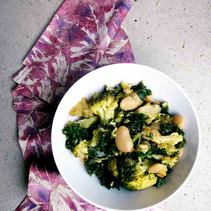 {Detox} Broccoli Bean Salad