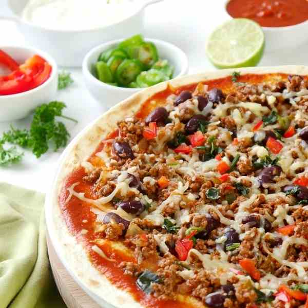  Mexican Tortilla Pizza