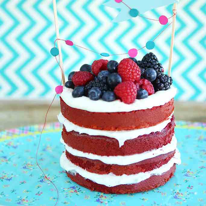 Natural Red Velvet Cake