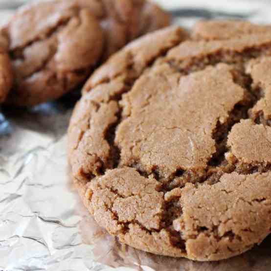Vegan Blackstrap Molasses Cookies