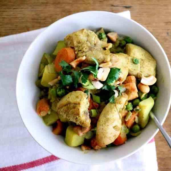 One-Pot Coconut-Chicken Curry