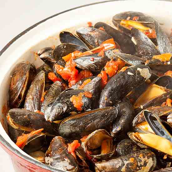 Italian mussels Taranto