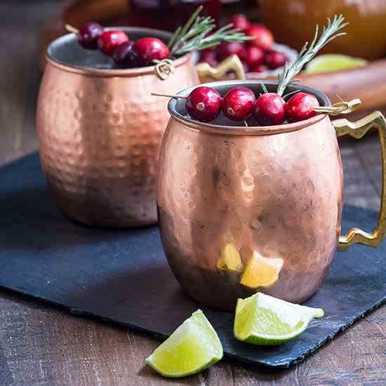 Cranberry Cider Mule