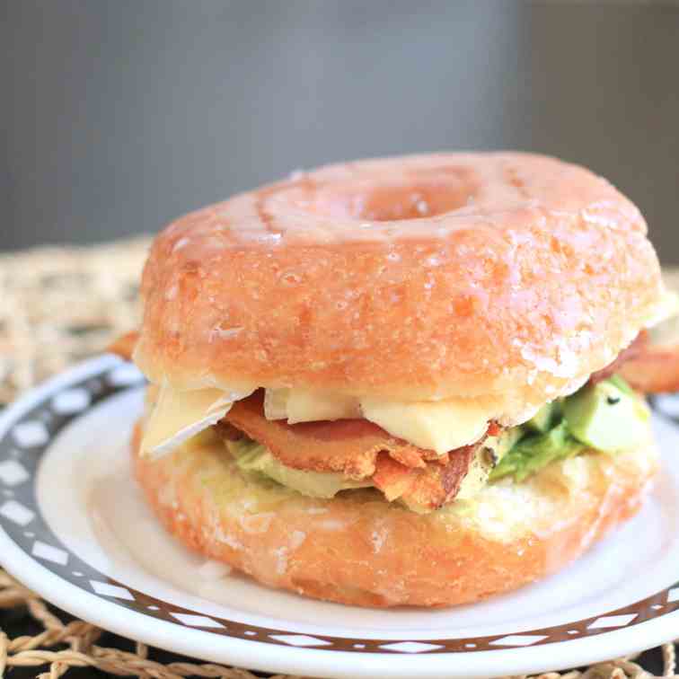 Croissant Donut Breakfast Sandwich