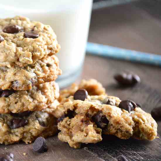 Gluten Free Oatmeal Raisinet Cookies