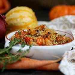 Quinoa Salad with Roasted Root Vegetables