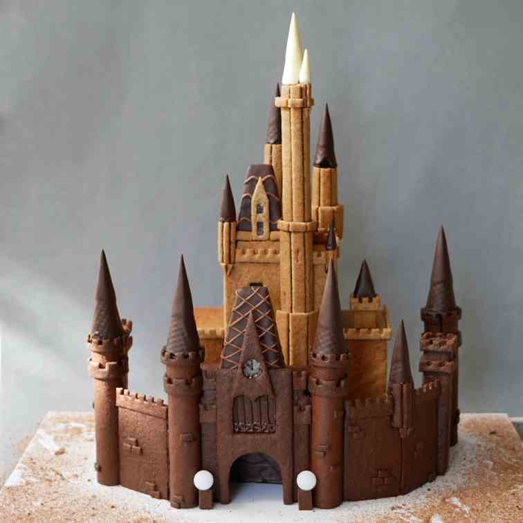 Disney Gingerbread Castle