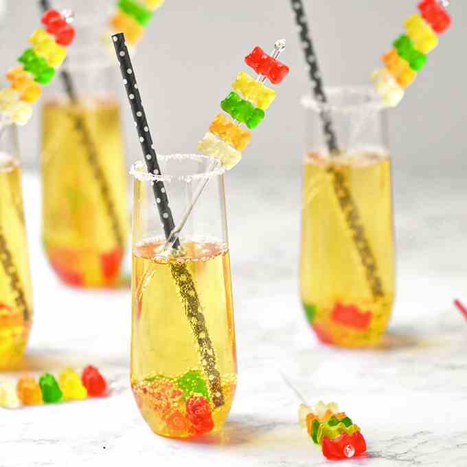 Gummy Bear Mocktails 